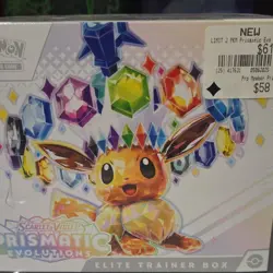 Pokemon Scarlet & Violet Prismatic Evolutions Elite Trainer Box Eevee - Image 1