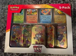 Pokemon TCG Scarlet & Violet 151 Mini Tins Costco Bundle, 5 Pack - Image 1