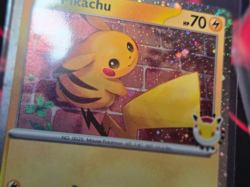 Pikachu 051 /162 Stamped 2026 Pokemon Day 30 Promo TCG With Coin - Image 1
