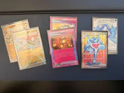 Pokemon TCG Twilight Masquerade Card Lot EX, SIR, (Lot of 6 No Dupes) - Image 1