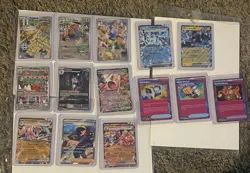 Pokemon TCG Twilight Masquerade Card Lot EX, SIR, ACE-SPEC(Lot of 14 No Dupes) - Image 1