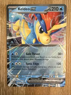 Keldeo ex - 030/086 - White Flare Pokemon TCG - English - NM - Image 1