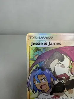 2019 Jesse And James Pokemon TCG Full Art Trainer Card 68/68 Hidden Fates NM - Image 4