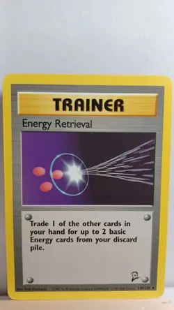 Energy Retrieval [LP] - Pokemon TCG Base Set 2 110/130 [Uncommon] - Image 1