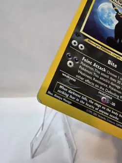 2001 Pokemon Umbreon 13/75 Neo Discovery Holo 1st Edition MP - Image 3