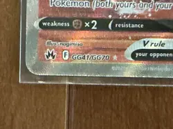 Pokemon TCG Raikou v Crown Zenith: Galarian Gallery Holo Ultra Rare Card #GG41 - Image 3