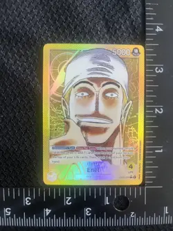 Enel One Piece Card Proxy Leader Alt Art Full Art Foil English - Image 1