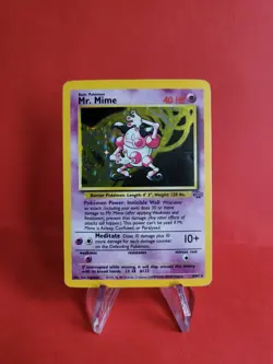 Pokemon Karte/card - Mr. Mime Pantimos 6/64 - Jungle Holo - Very Good+ - Image 1
