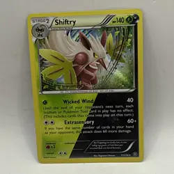Pokemon TCG - Shiftry 11/114 XY Steam Siege Holo Rare Card HP Collectible Card - Image 1
