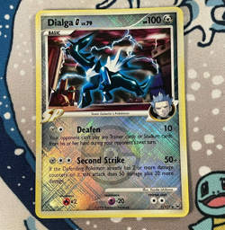 Dialga G 7/127 Crosshatch Holo Pokemon League Promo Platinum Base Set 2009 NM - Image 1