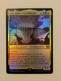 Magic: The Gathering MTG FINAL FANTASY #242 Sin, Spira's Punishment Foil - Image 1