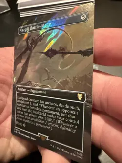 Nazgul Battle-Mace (Borderless) (Surge Foil) Lord of the Rings 554 NM - Image 3