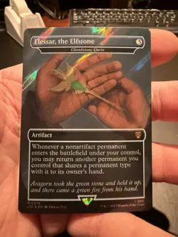 Elessar, the Elfstone - Cloudstone Curio (Surge Foil) Lord of the Rings 379 NM - Image 1