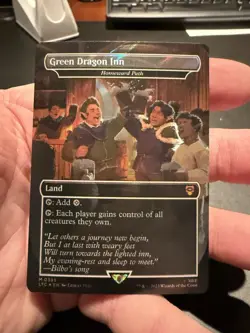 Green Dragon Inn - Homeward Path (Surge Foil) Lord of the Rings 395 NM - Image 1
