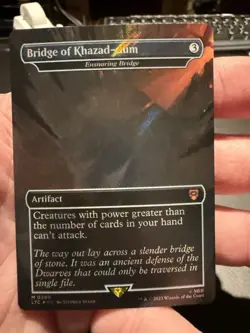 Bridge of Khazad-dum - Ensnaring Bridge (Surge Foil) Lord of the Rings 380 NM - Image 1
