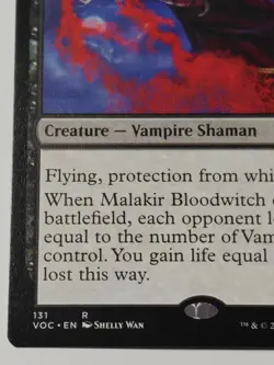 Malakir Bloodwitch Commander: Innistrad Crimson Vow Regular - Image 3