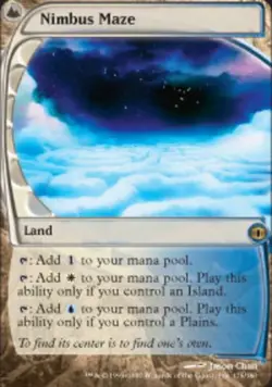 MTG Nimbus Maze, Future Sight, Heavily Played, English - Image 1