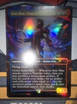 MTG - SLD - Iron Man, Titan of Innovation #1731 - Near Mint Foil - Image 1