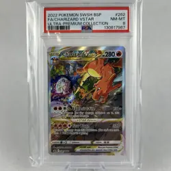 2022 Pokemon TCG UPC Charizard VSTAR #SWSH262 PSA 8 - Image 1