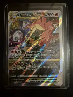 Pokemon TCG: Charizard VSTAR SWSH262 Ultra Premium Collection Black Star Promo - Image 1