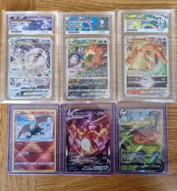 Pokemon TCG Charizard VSTAR SWSH262 Ace 9 Bundle + Deoxys VSTAR GG46 Ace 9 - Image 1