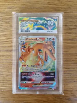 Pokemon TCG Charizard VSTAR SWSH262 Ace 9 Bundle + Deoxys VSTAR GG46 Ace 9 - Image 4
