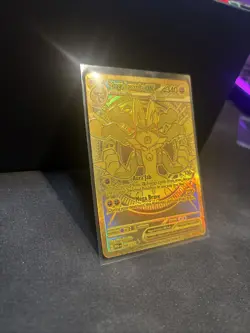 Mega Lucario Ex 188/132 Secret Rare Gold Pokemon Card Mint Condition - Image 4