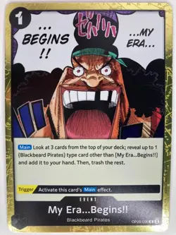 One Piece! My Era...Begins!! - Foil Rare-Emperors in the New World- OP09-096 - Image 1