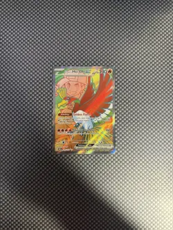 Pokemon Ethan's Ho-Oh ex Ultra Rare SV10: Destined Rivals 209/182 Card NM - Image 1