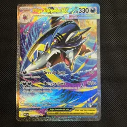 Pokemon TCG Mega Sharpedo Ex 127/094 SIR Phantasmal Flames English Pack Fresh - Image 1