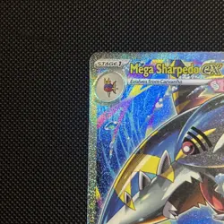 Pokemon TCG Mega Sharpedo Ex 127/094 SIR Phantasmal Flames English Pack Fresh - Image 2