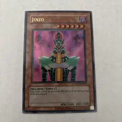 Yu-Gi-Oh! TCG Jinzo Retro Pack 2 RP02-EN001 Unlimited Ultra Rare - Image 1
