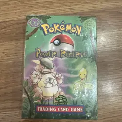 Pokemon Power Reserve Theme Deck WOTC TCG 1999 Jungle Card Set Factory Sealed 742818060653 - Image 1