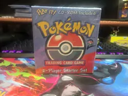Pokemon Card Base Set 2 Starter Theme Deck CD - ROM Kit WOTC 1999-2000 - Sealed - Image 1