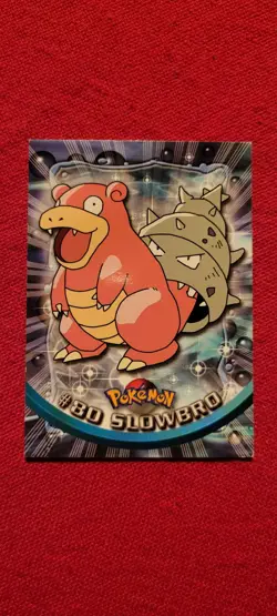 Slowbro #80, Topps Pokemon Card - Image 1