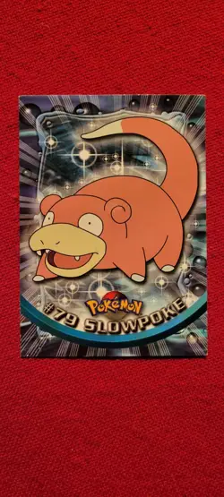 Slowpoke #79, Topps Pokemon Card - Image 1