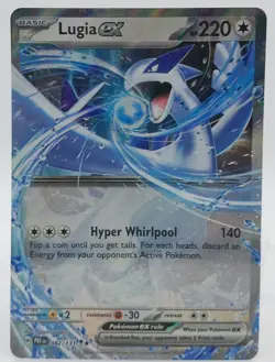 Pokemon Card Lugia Ex 82/131 Double Rare S&V Prismatic Evolutions - Image 1