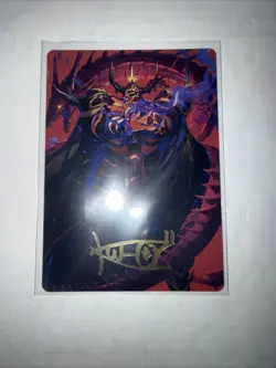 MTG Golbez,Crystal Collector Art Card (Gold-Stamped Signature) Art Series: Final - Image 1