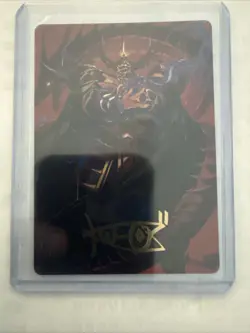 MTG Golbez,Crystal Collector Art Card (Gold-Stamped Signature) Art Series: Final - Image 4