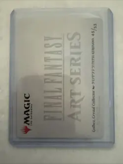 MTG Golbez,Crystal Collector Art Card (Gold-Stamped Signature) Art Series: Final - Image 5