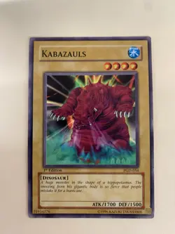 Kabazauls - PGD-054 - Common - 1st Edition Yugioh Card LP - Image 1