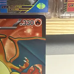 Pokemon TCG Korean 151 Charizard EX Full Art Card 185/165 NM US Seller - Image 4
