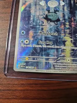 Pokemon TCG Poliwhirl Full Art 176/165 151 Card NM/M Condition - Image 5