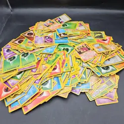 Vintage Bulk Lot Of Pokemon Cards Pikachu Charmander 90s 2000s - Image 1