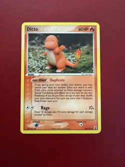 Ditto Charmander 37/113 Non Holo Delta Species Pokemon Card NM - Image 1