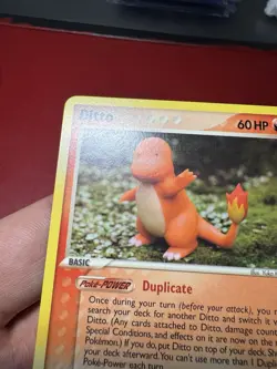 Ditto Charmander 37/113 Non Holo Delta Species Pokemon Card NM - Image 3