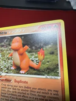 Ditto Charmander 37/113 Non Holo Delta Species Pokemon Card NM - Image 4