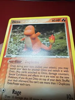 Ditto Charmander 37/113 Non Holo Delta Species Pokemon Card NM - Image 5