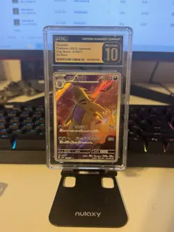 CGC Pristine 10 Tyranitar 079/071 Sv2D Clay Burst Holo Art Rare Pokemon Card JPN - Image 1