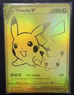 Pokemon Pikachu V SWSH145 & Poke Ball SWSH146 Sealed Celebrations Gold Promos - Image 2